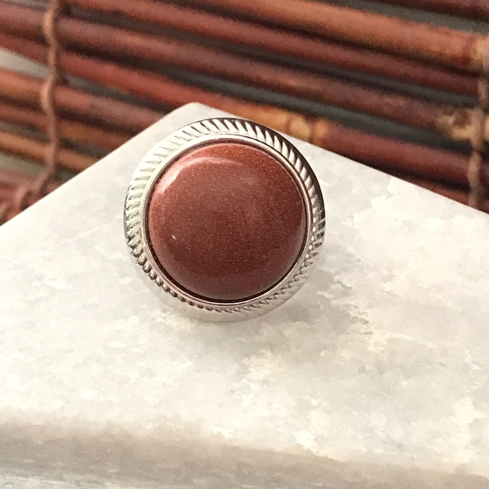 Chico’s Bold Statement Circular Ring Size 6 - image 4